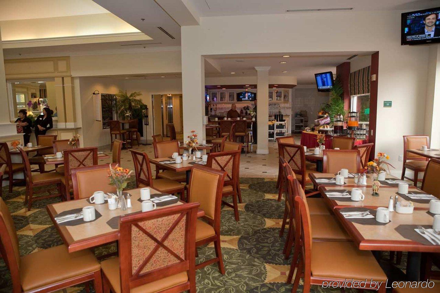 Hilton Garden Inn San Mateo Restoran fotoğraf